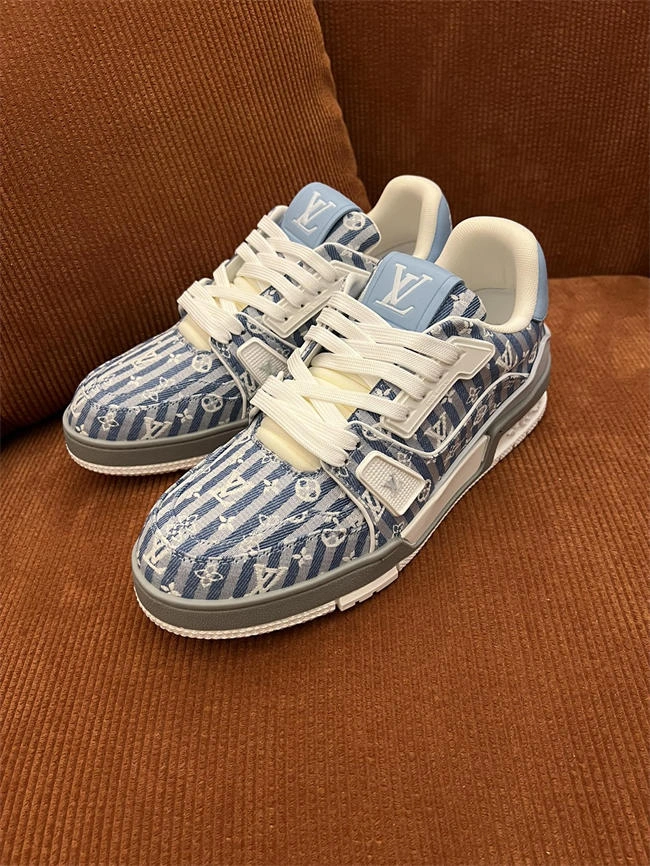 Rep Husky Colorful Lv Trainer Sneaker 2078