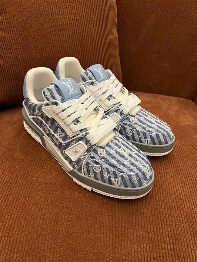 Rep Husky Colorful Lv Trainer Sneaker 2078