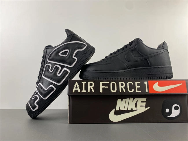HYPE Sleek Nike Air Force 1 Low Cactus Plant Flea Market Black DC4457- 5114