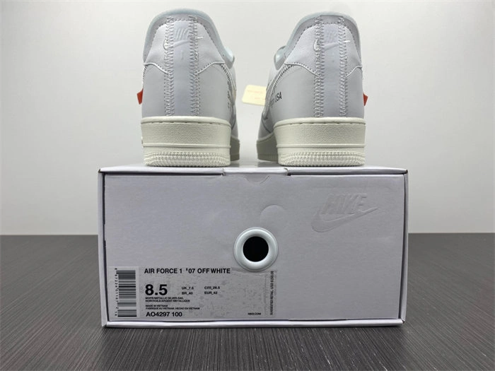 Cheap Nike Air Force 1 Low Off-White ComplexCon AO4297- SmoothTexture 5086