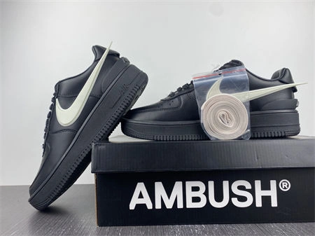 Cheap MAX Trendsetting Nike Air Force 1 Low SP AMBUSH Black DV3464- 5141