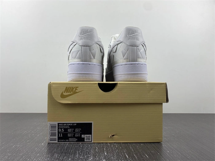 Cheap Palace Supportive Nike Air Force 1 Low SP Billie Eilish Triple White DZ3674- 5121