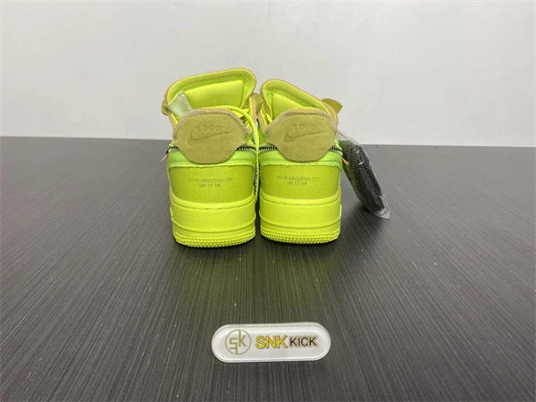 Cheap Nike Air Force 1 LowOff-White Volt  AO4606- BestValue 5096