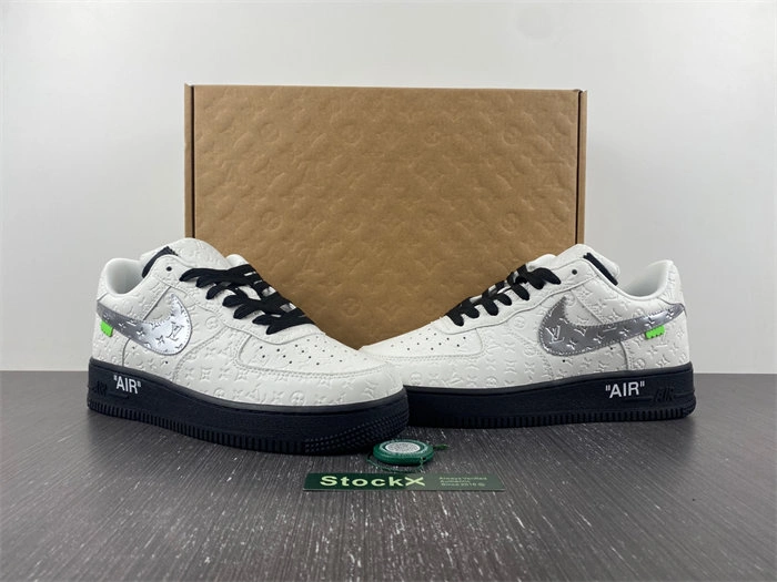 Bmlin shoes Nike Air Force 1 White Black Practical 5144