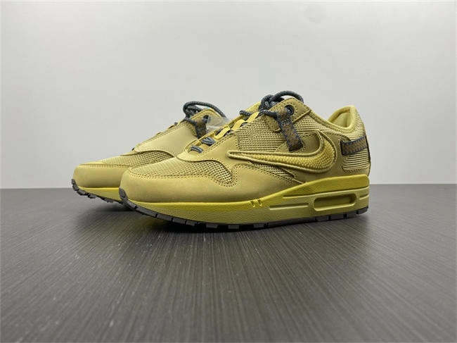 Nike Air Max 1 Travis Scott Cactus Jack Saturn Gold Soft 5199