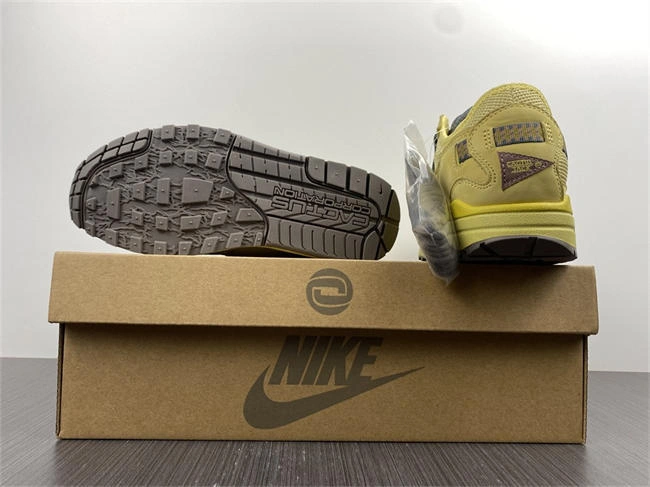 FS CHEAP Nike Air Max 1 Travis Scott Cactus Jack Saturn Gold Soft 5199