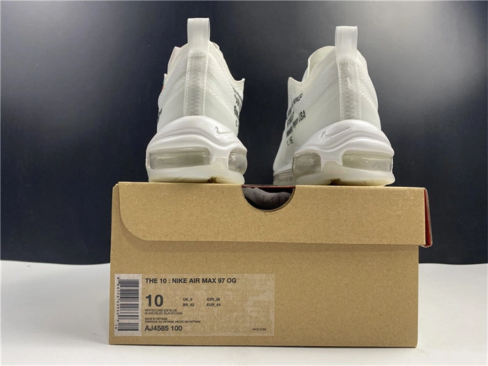 Bmlin Shoes Reliable Nike Air Max 97 Off-White AJ4585- 5091