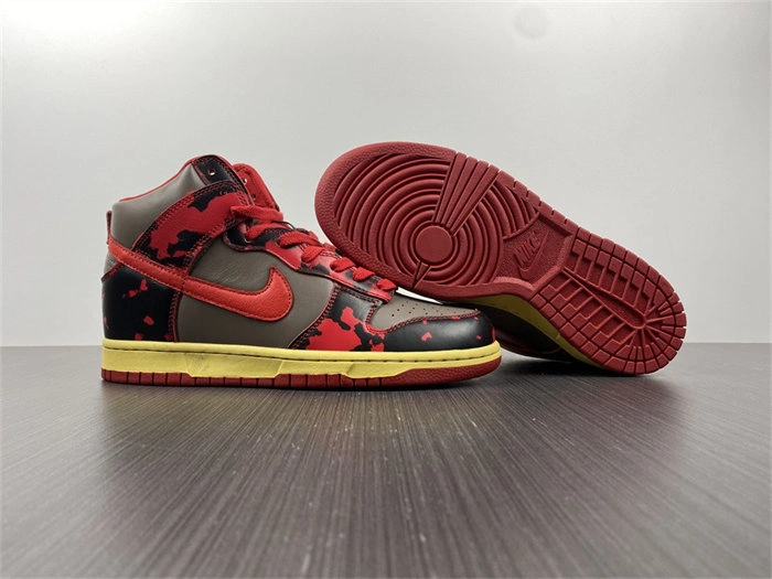 Cheap Palace Nike Dunk High 1985 Red Acid Wash DD9404- Seasonal 4779