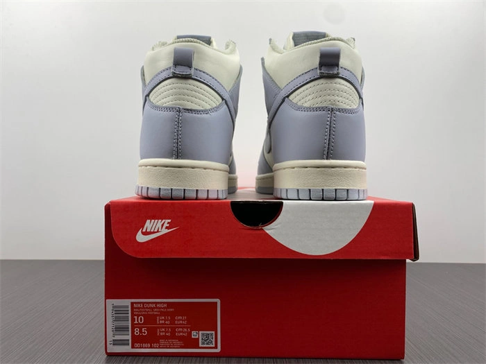 Tony Luxuries Nike Dunk High Sail Football Grey DD1869- Upgraded 4795