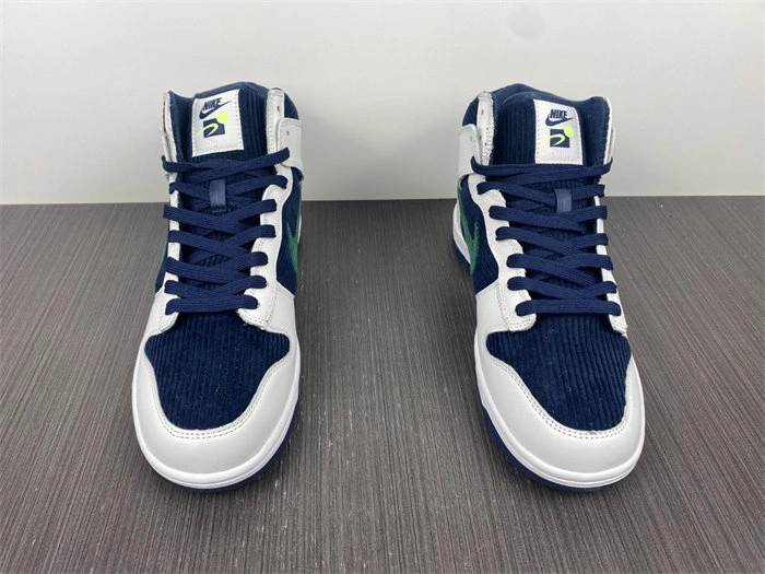 Tony Luxuries SunProtective Nike Dunk High Sports Specialties White Navy DH0953- 4776