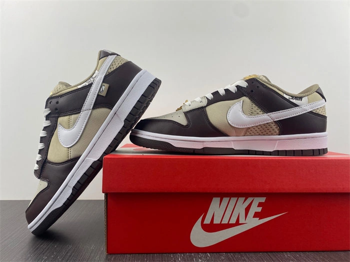 Hyper Peter Nike Dunk Low Brown Basalt  DX6060- Bold 4676