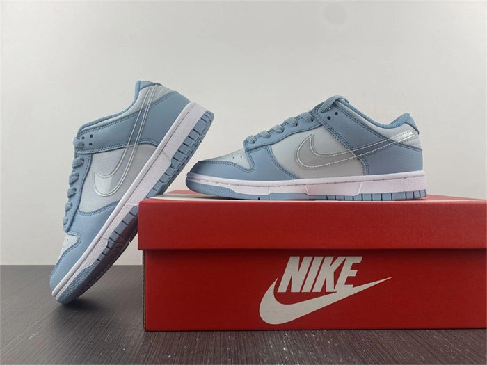 Cheap Palace MultiPurpose Nike Dunk Low Clear Blue Swoosh DH9765- 4749