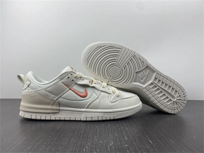 Cheap Minimalist Nike Dunk Low Disrupt 2 Pale Ivory DH4402- 4759