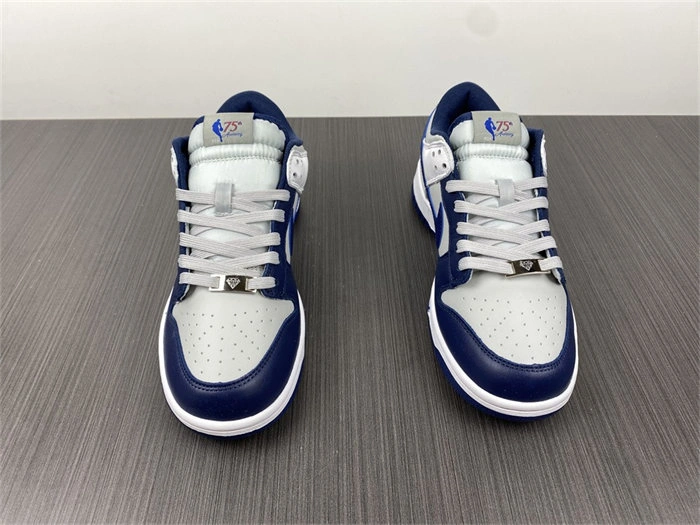 Rep Nike Dunk Low EMB NBA 75th Anniversary Brooklyn Nets DD3363- Comfortable 4784