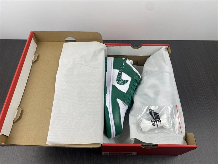 HYPE Elegant Nike Dunk Low Essential Paisley Pack Green DH4401- 4763