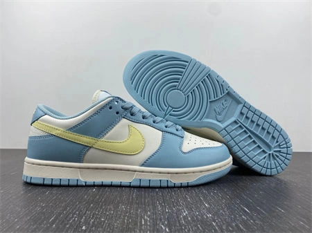 Cheap Hot OnTrend Nike Dunk Low Ocean Bliss Citron Tint DD1503- 4639