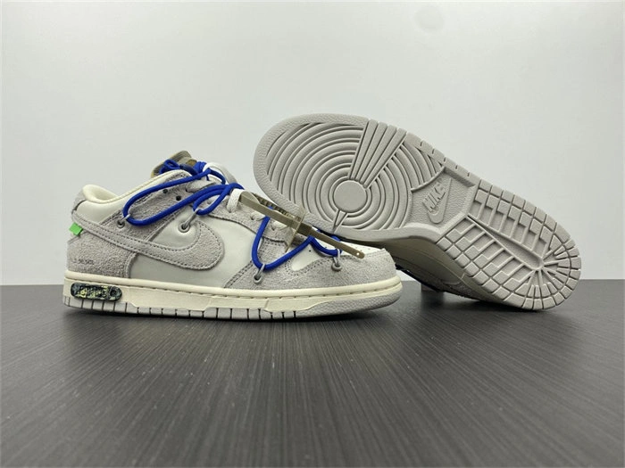 Cheap Compact Nike Dunk Low Off-White Lot 32 DJ0950- 5055