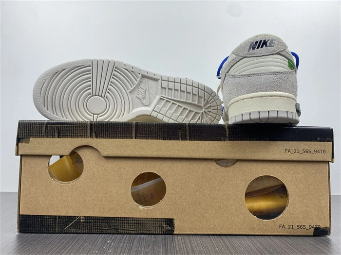 Cheap Compact Nike Dunk Low Off-White Lot 32 DJ0950- 5055