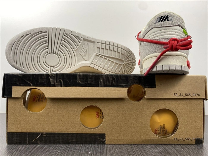 Cheap Nike Dunk Low Off-White Lot 40 DJ0950- WrinkleFree 5051