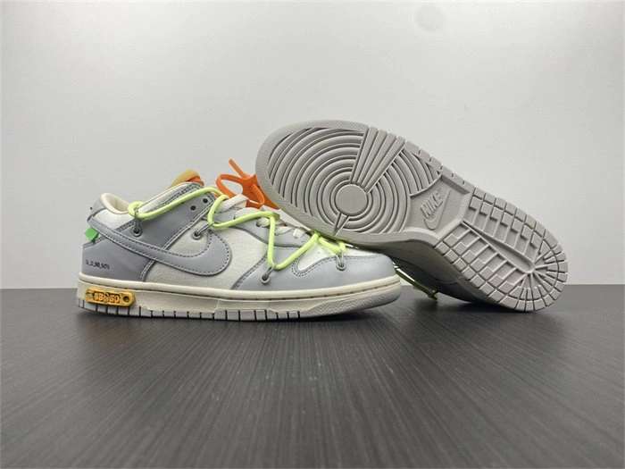 Cheap Packable Nike Dunk Low Off-White Lot 43 DM1602- 5085