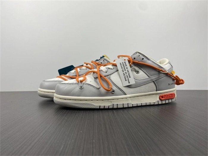 Cheap Packable Nike Dunk Low Off-White Lot 44 DM1602- 5071