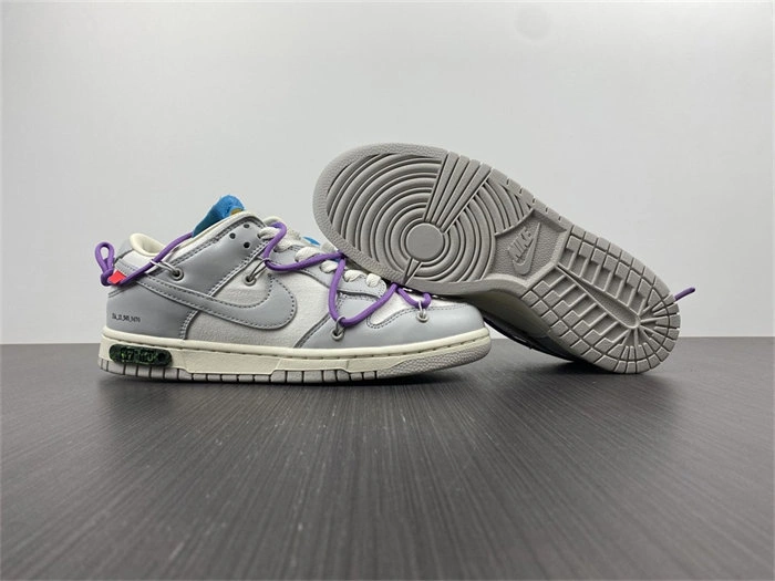 Cheap WrinkleFree Nike Dunk Low Off-White Lot 47 DM1602- 5083