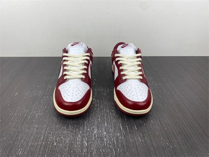 Aaa replica bags Nike Dunk Low PRM Vintage Team Red FJ4555- Elegant 4590