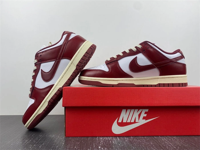 Aaa replica bags Nike Dunk Low PRM Vintage Team Red FJ4555- Elegant 4590