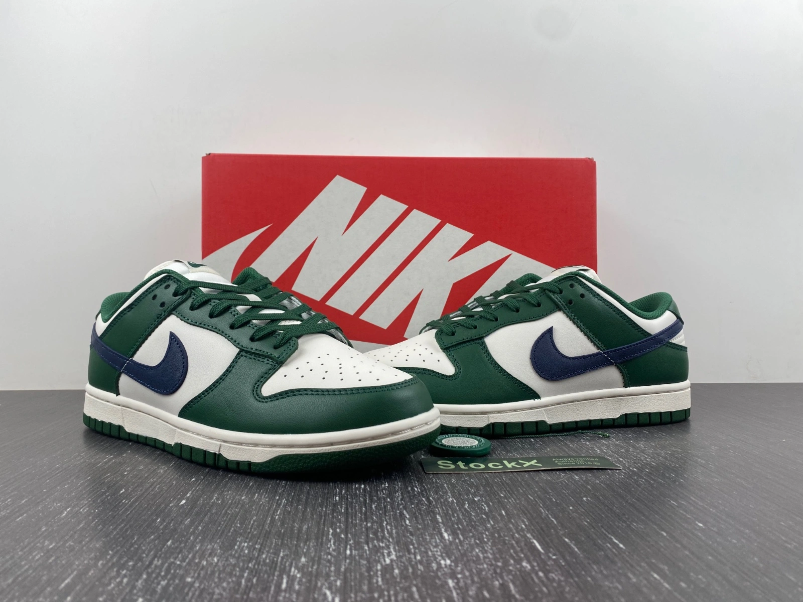 First bag ru Nike Dunk Low Retro Gorge Green Midnight Navy DD1503- Durable 4601