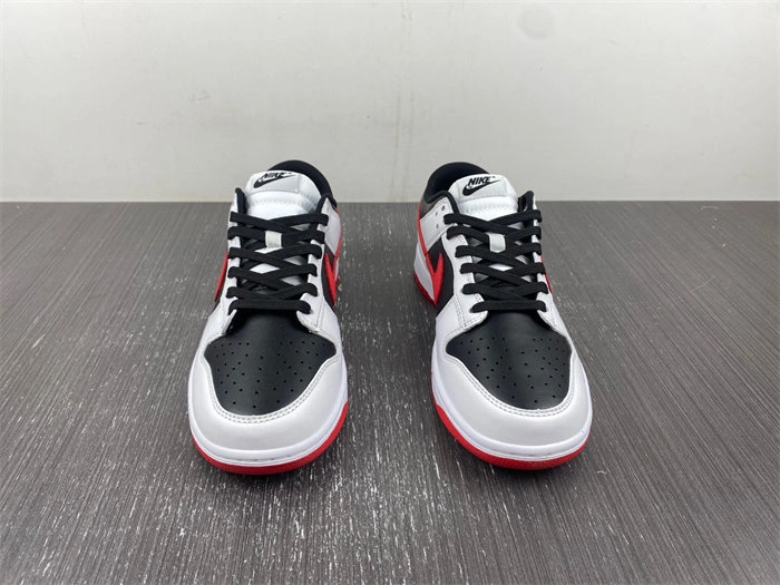 Rep TBK Nike Dunk Low Retro White Black University Red FD9762- SmoothTexture 4638