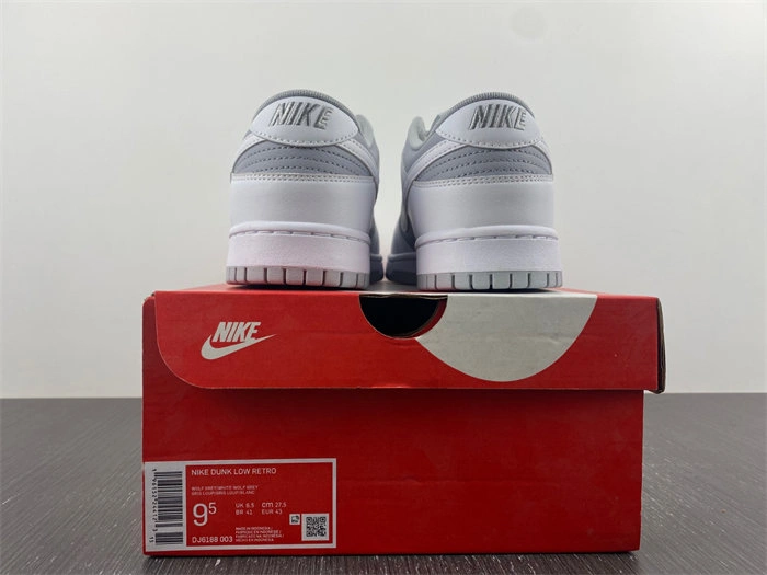 Rep UrbanChic Nike Dunk Low Retro White Grey  DJ6188- 4672