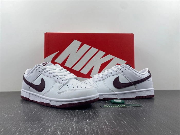 Cheap Contemporary Nike Dunk Low Retro White Night Maroon dv0831- 4600