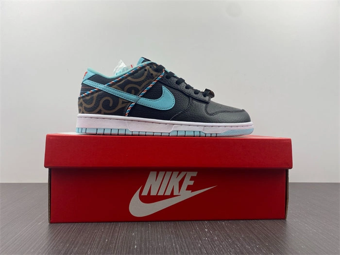Rep TimelessDesign Nike Dunk Low SE Barber Shop Black dh7614- 4752