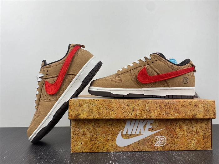 Cheap Hot ModernLook Nike Dunk Low SP CLOT Cork FN0317- 4582