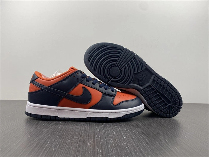 Cheap MAX Nike Dunk Low SP Champ Colors University Orange Marine CU1727- Refined 4840