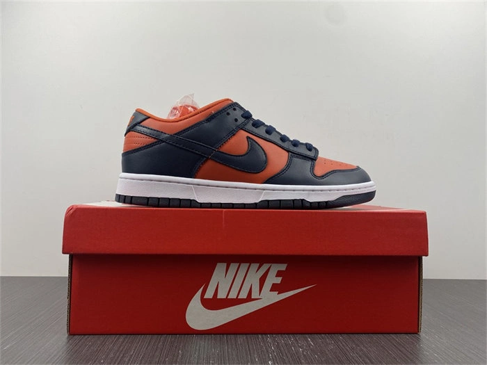 Cheap MAX Nike Dunk Low SP Champ Colors University Orange Marine CU1727- Refined 4840
