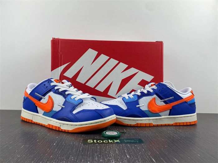 Affordable Hot MultiPurpose Nike Dunk Low Scrap Knicks DM0128- 4669