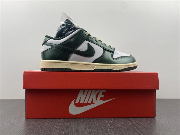 Rep Nike Dunk Low Vintage Green DQ8580- Flexible 4701