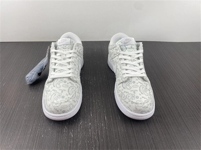 Reps TBK Nike Dunk Low White Paisley DJ9955- FastDry 4733