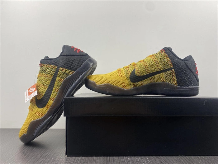 MaikeSneakers Nike Kobe 11 Elite Low Bruce Lee 822675- Lightweight 5013