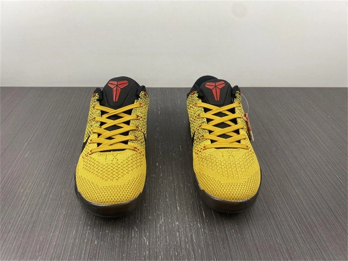 MaikeSneakers Nike Kobe 11 Elite Low Bruce Lee 822675- Lightweight 5013