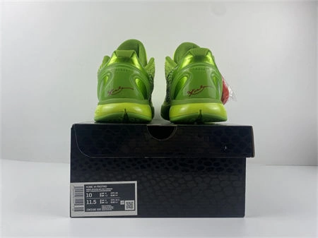 Affordable Nike Kobe 6 Protro Grinch CW2190- Youthful 4997