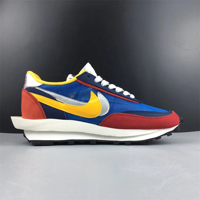 Cheap Breathable Nike LD Waffle sacai Blue Multi BV0073- 5245