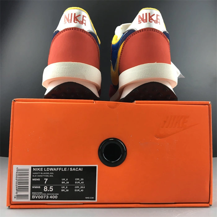 Cheap Breathable Nike LD Waffle sacai Blue Multi BV0073- 5245