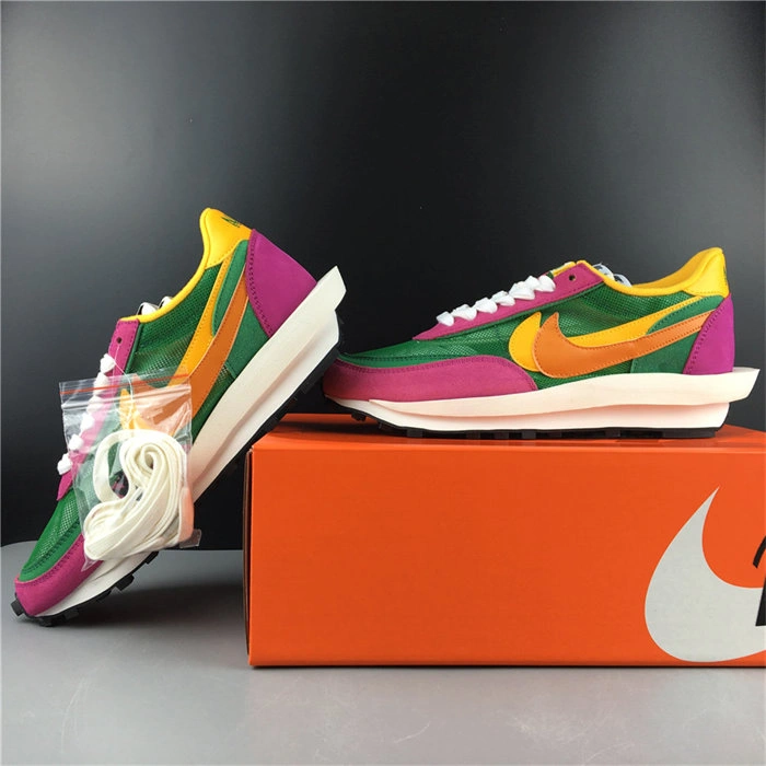 Bmlin Shoes Nike LD Waffle sacai Pine Green BV0073- SunProtective 5248