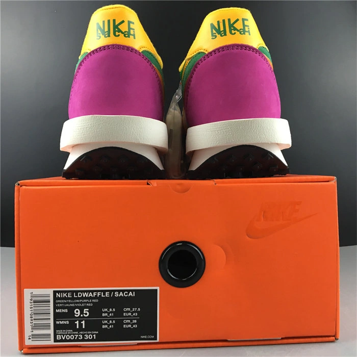 Bmlin Shoes Nike LD Waffle sacai Pine Green BV0073- SunProtective 5248