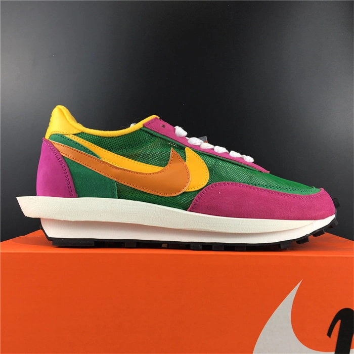 Bmlin Shoes Nike LD Waffle sacai Pine Green BV0073- SunProtective 5248
