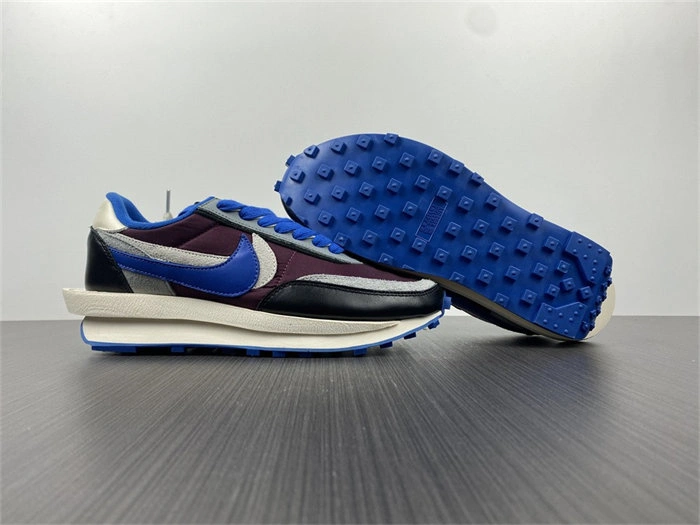 Fashionrep Nike LD Waffle sacai Undercover Night Maroon Team Royal SmoothTexture 5221