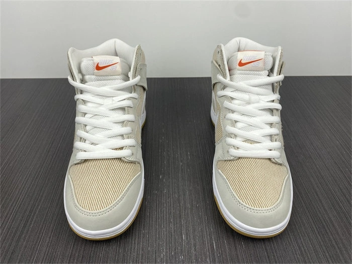 One Kick Durable Nike SB Dunk High Pro ISO Orange Label Unbleached Natural DA9626- 4830