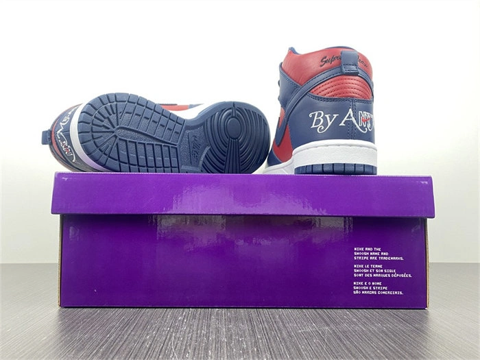 Tony Luxuries FastDry Nike SB Dunk High Supreme By Any Means Navy DN3741- 4721